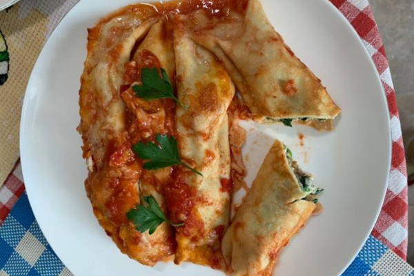 Panqueca de carne 