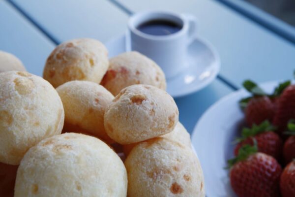 Pão de queijo vegano