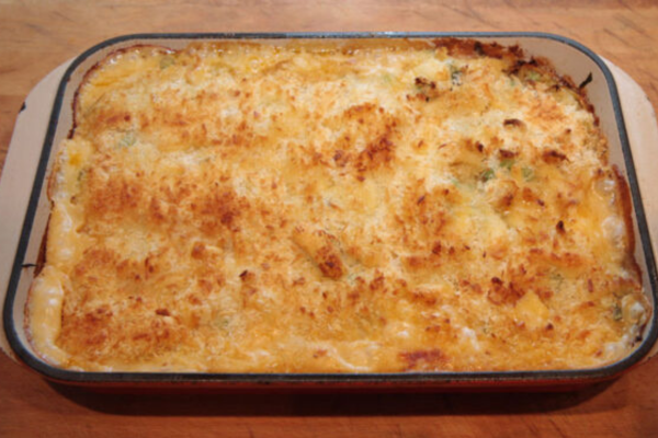 Escondidinho de carne seca